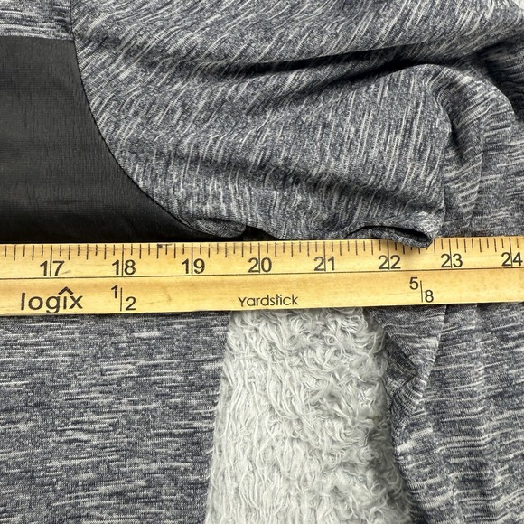 Air‎ Jordan Hoodie Youth XL Gray Dri Fit Spellout Logo Long Sleeve Pullover - Picture 4 of 6